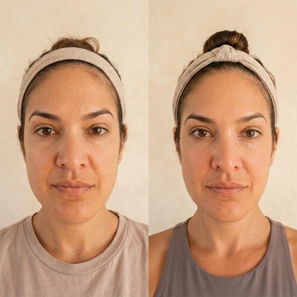 Resultado: Óvalo facial firme